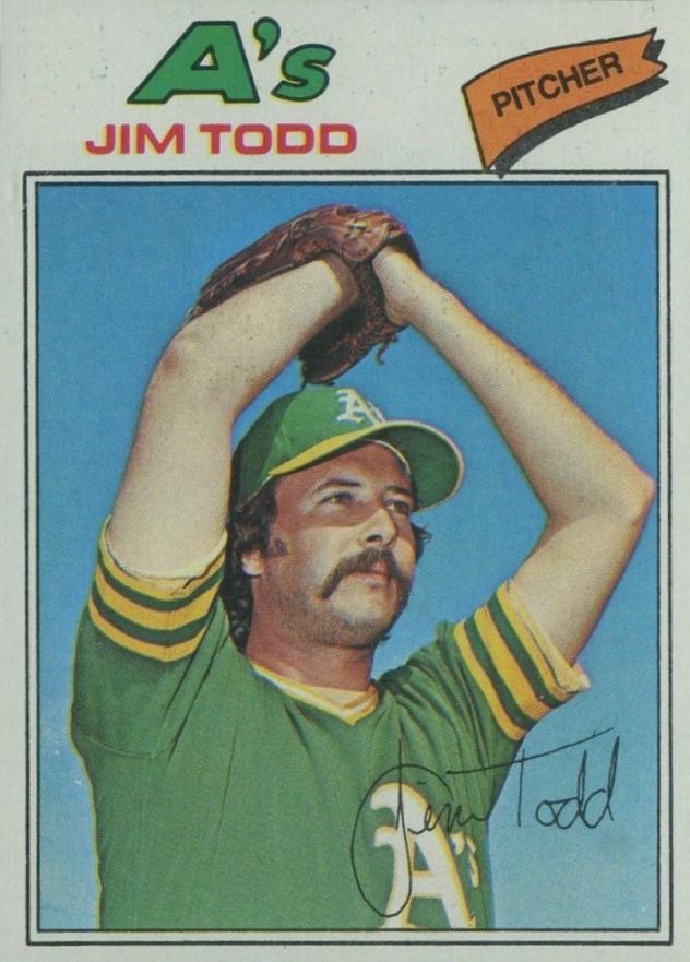 1977 Topps Jim Todd #31 Baseball Card