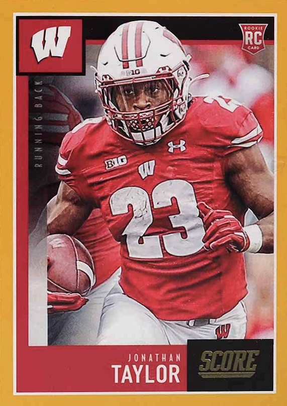 2020 Panini Score Jonathan Taylor #385 Football Card