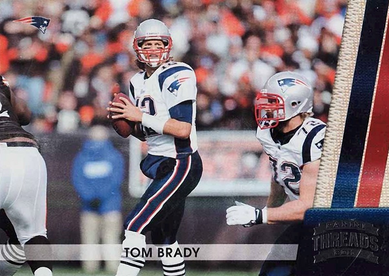 2011 Panini Threads  Tom Brady #90 Football Card