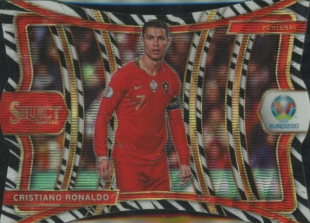 2020 Panini Select UEFA Euro Cristiano Ronaldo #136 Soccer Card