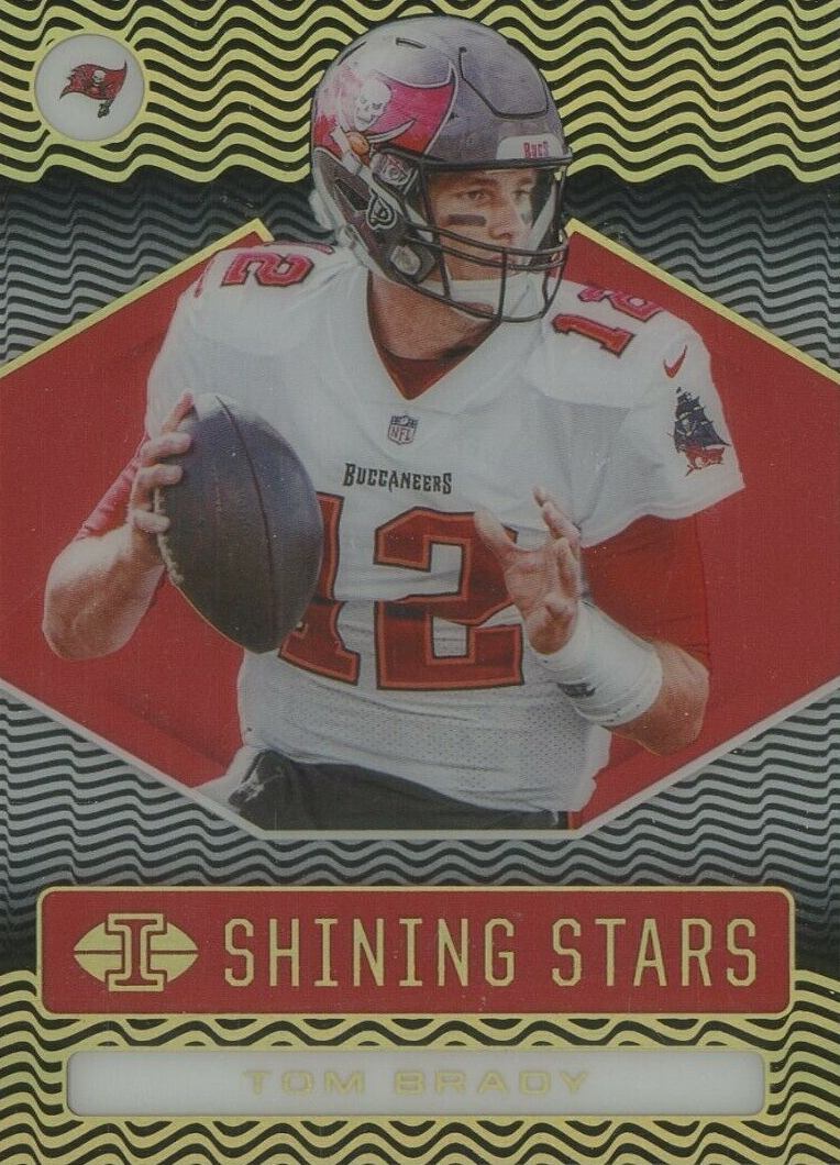 2020 Panini Illusions Shining Stars Tom Brady #SS1 Football Card