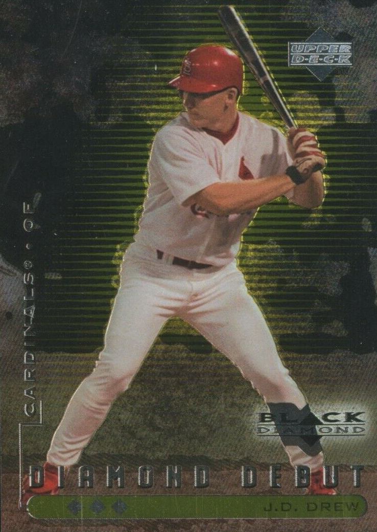 1999 Upper Deck Black Diamond J.D. Drew #117 Baseball Card