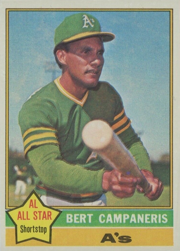 1976 Topps Bert Campaneris #580 Baseball Card