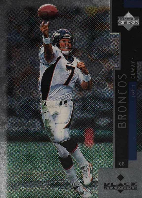 1998 Upper Deck Black Diamond John Elway #143 Football Card