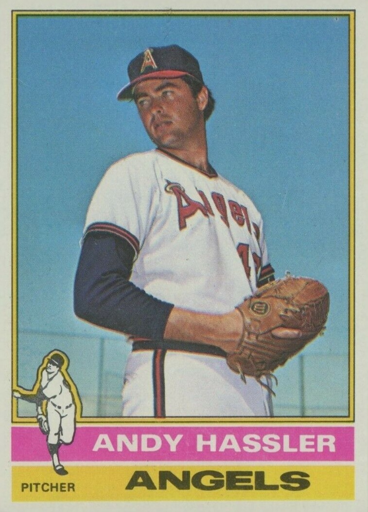1976 Topps Andy Hassler #207 Baseball Card