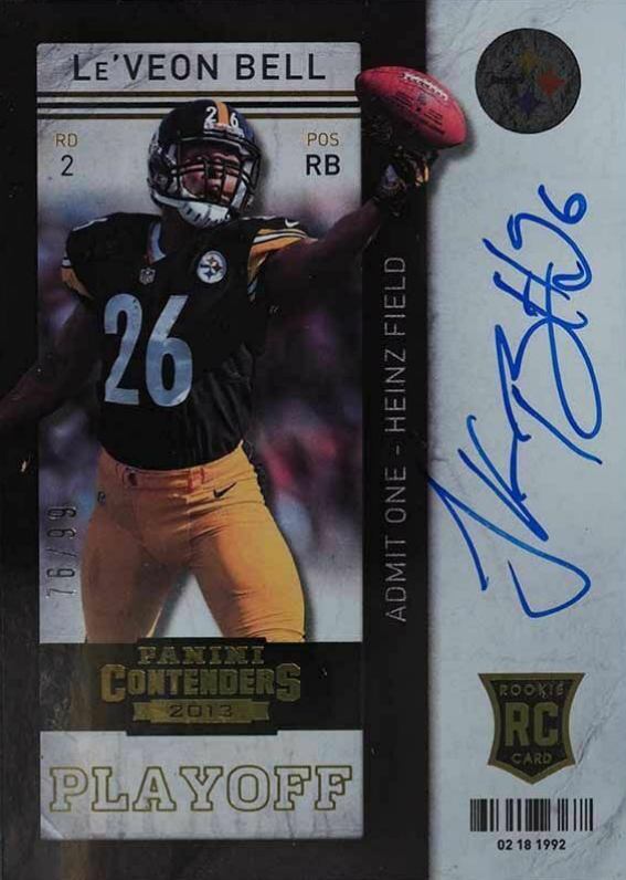 2013 Panini Contenders LE'Veon Bell #221 Football Card