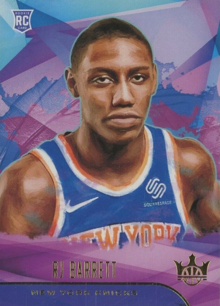 2019 Panini Court Kings RJ Barrett #92 Basketball Card