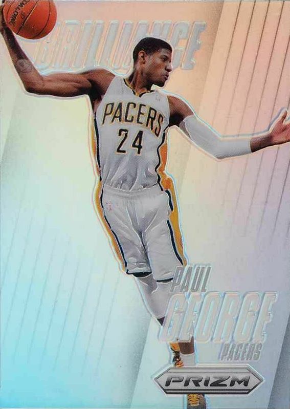 2013 Panini Prizm Brilliance Paul George #5 Basketball Card