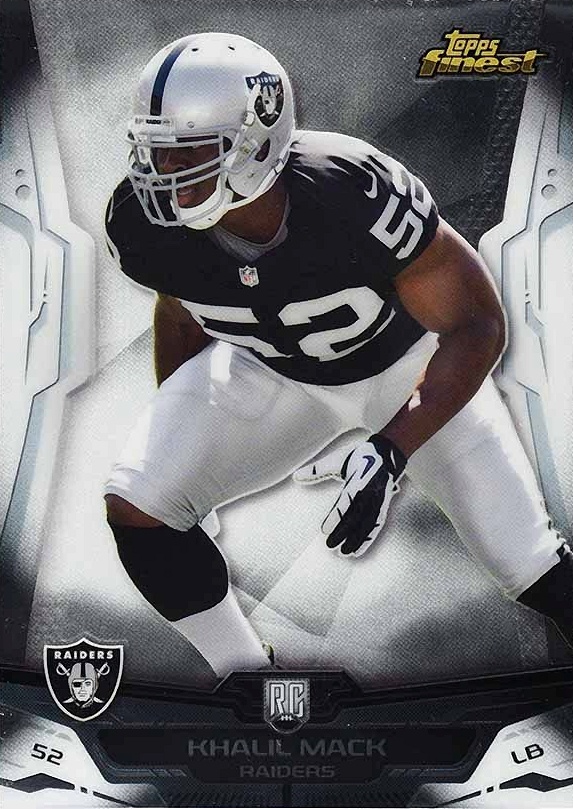 2014 Finest Khalil Mack #119 Football Card