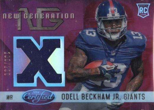 2014 Panini Certified New Generation Odell Beckham Jr. #NG-OB Football Card