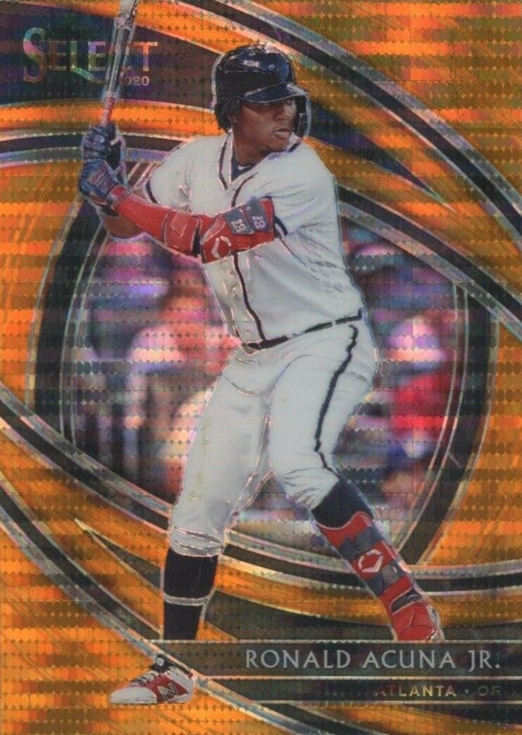 2020 Panini Select Ronald Acuna Jr. #106 Baseball Card