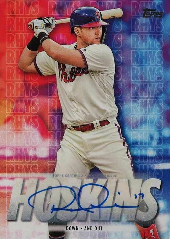 2020 Topps Player Highlights Rhys Hoskins #RH24 Baseball Card