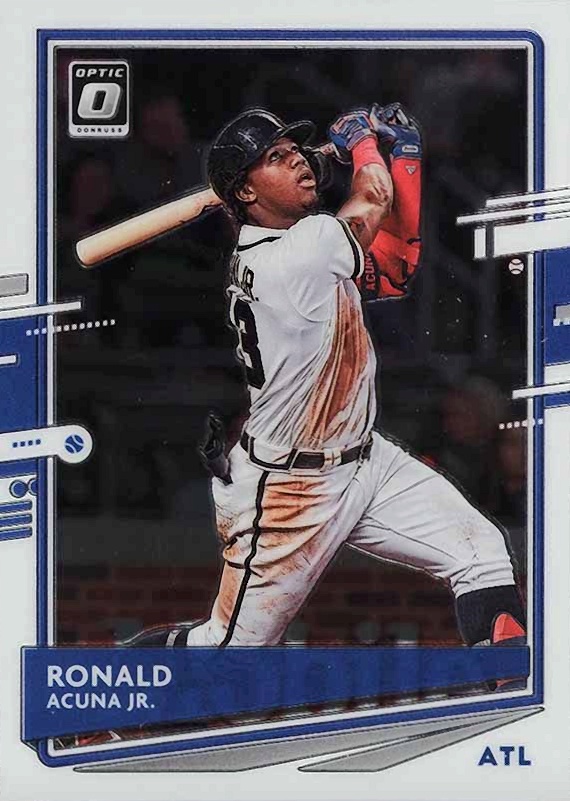 2020 Panini Donruss Optic Ronald Acuna Jr. #169 Baseball Card