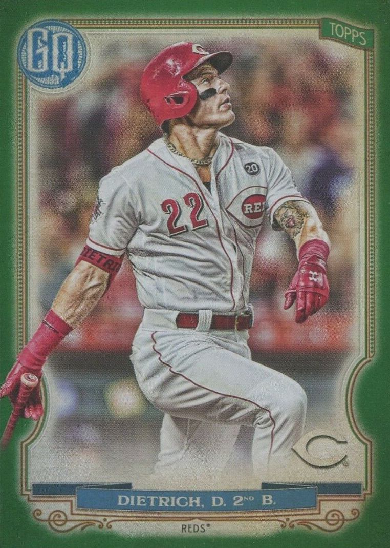 2020 Topps Gypsy Queen Derek Dietrich #236 Baseball Card