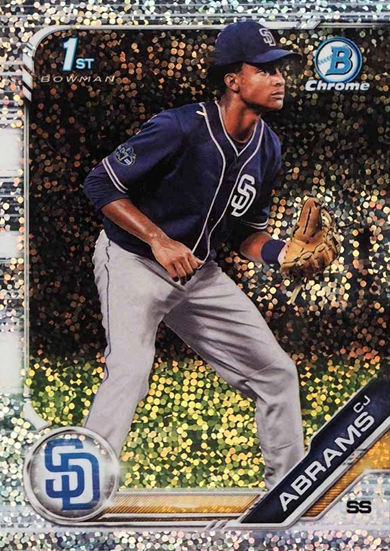 2019 Bowman Draft CJ Abrams #BDC85 Baseball Card