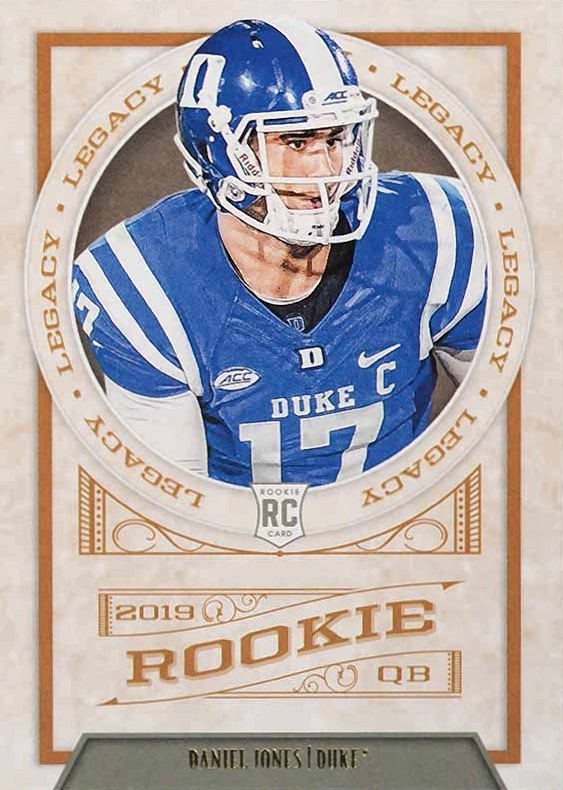 2019 Panini Legacy Daniel Jones #151 Football Card