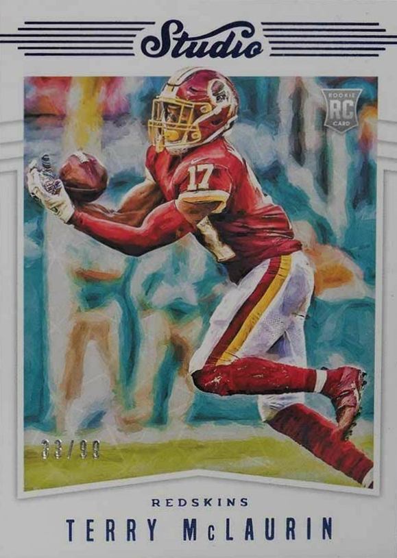 2019 Panini Chronicles Studio Terry McLaurin #S11 Football Card