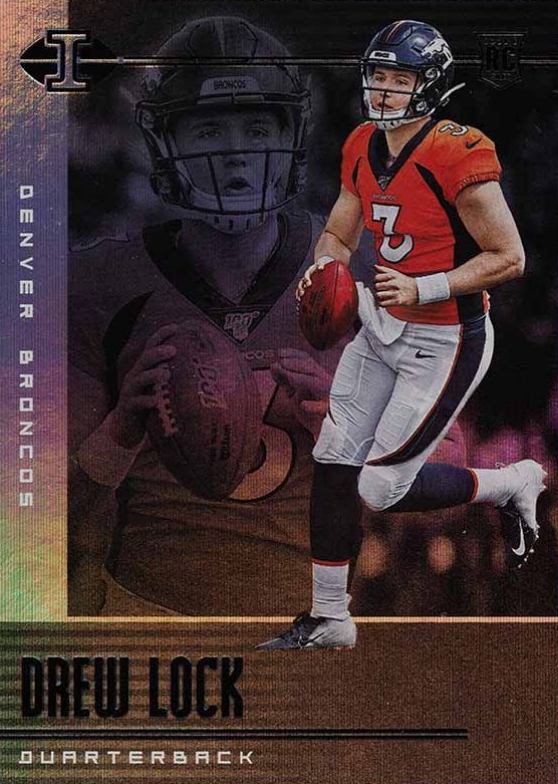 2019 Panini Illusions Drew Lock #4 Football Card