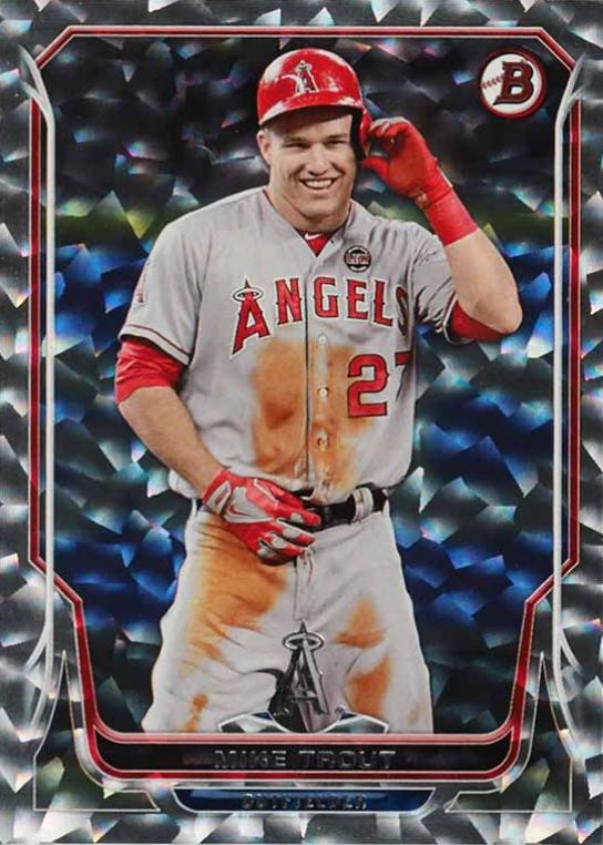 2014 Bowman Mike Trout #168 Baseball Card