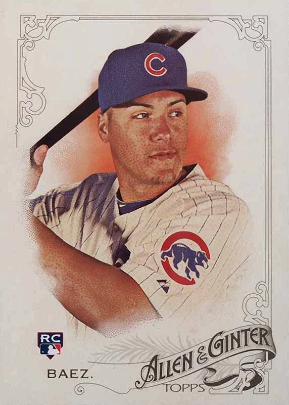 2015 Topps Allen & Ginter Javier Baez #54 Baseball Card