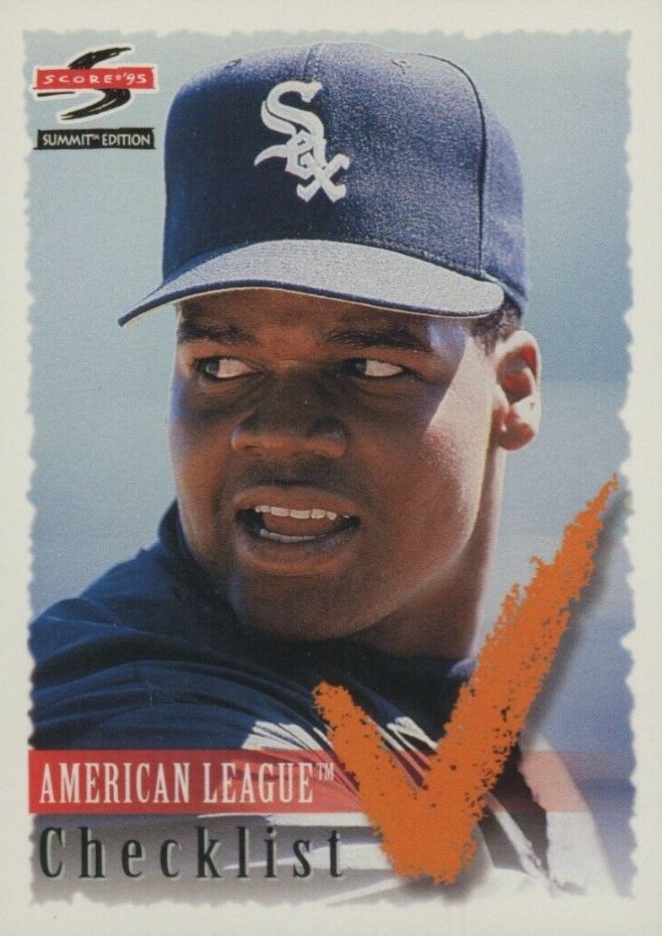 1995 Summit Frank Thomas #194 Baseball Card