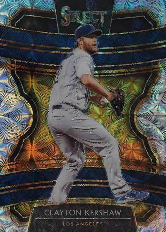 2020 Panini Select Clayton Kershaw #36 Baseball Card