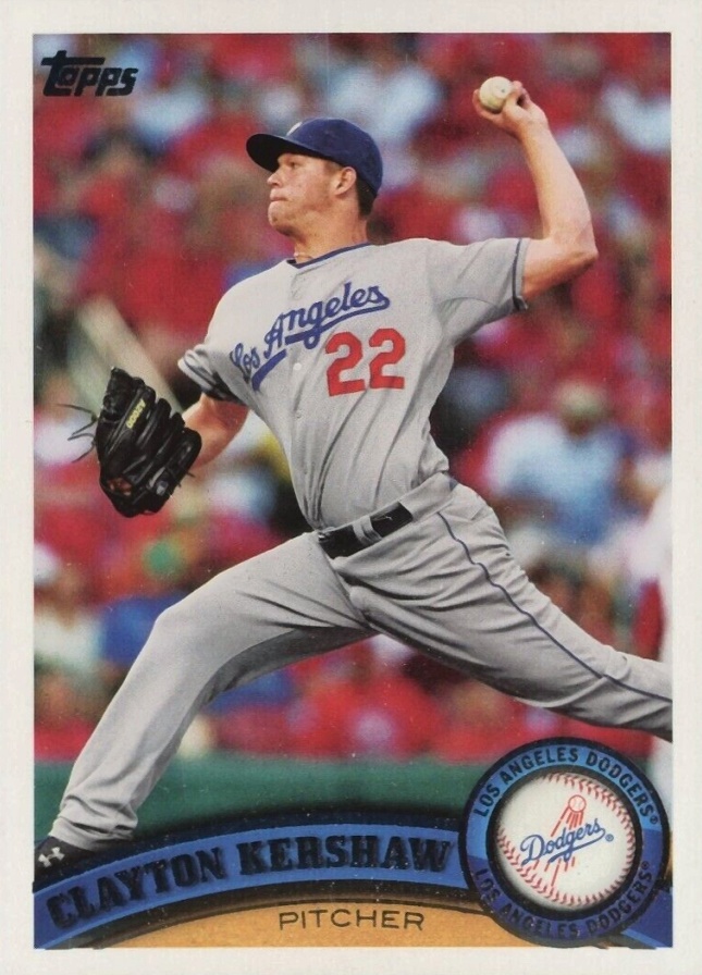 2011 Topps Clayton Kershaw #275 Baseball Card