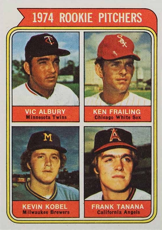 1974 Topps Rookie Pitchers #605 Baseball Card