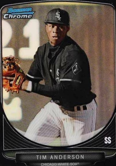 2013 Bowman Chrome Mini  Tim Anderson #65 Baseball Card