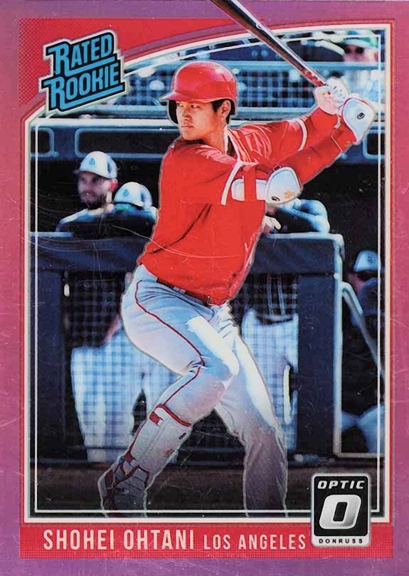 2018 Panini Donruss Optic Shohei Ohtani #56 Baseball Card