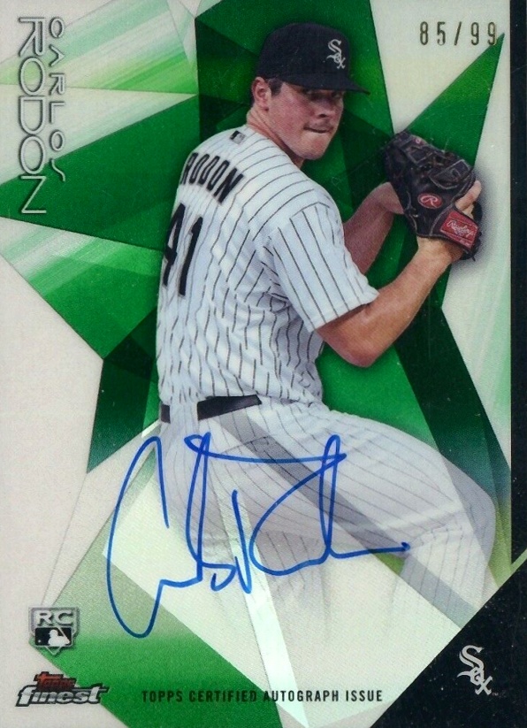 2015 Finest Autographs Carlos Rodon #FA-CR	 Baseball Card