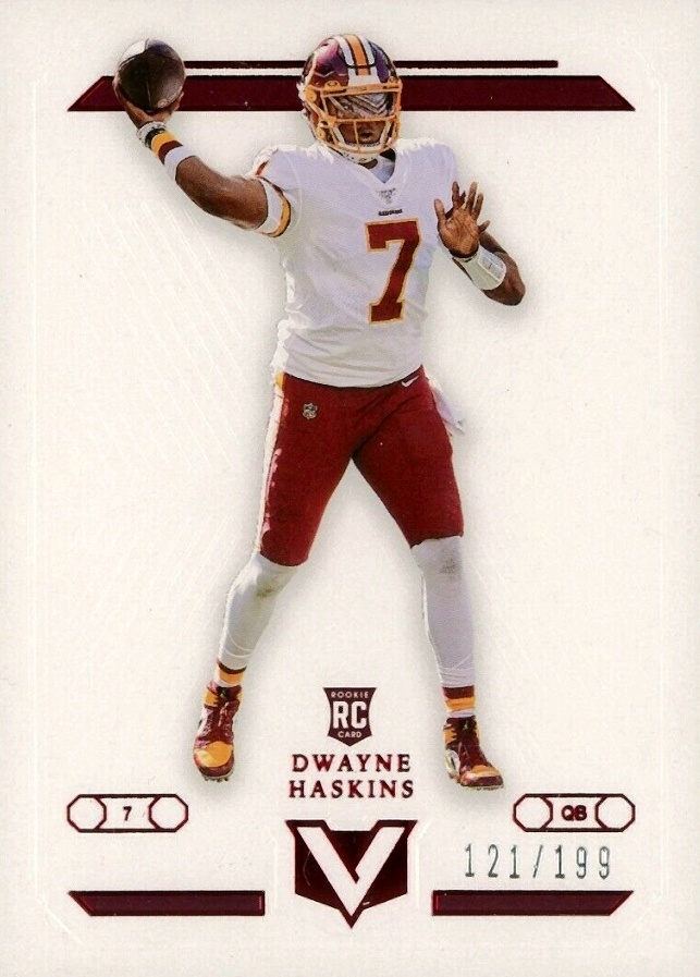 2019 Panini Chronicles Vertex Dwayne Haskins #V2 Football Card