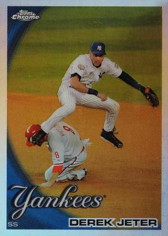 2010 Topps Chrome Derek Jeter #165 Baseball Card