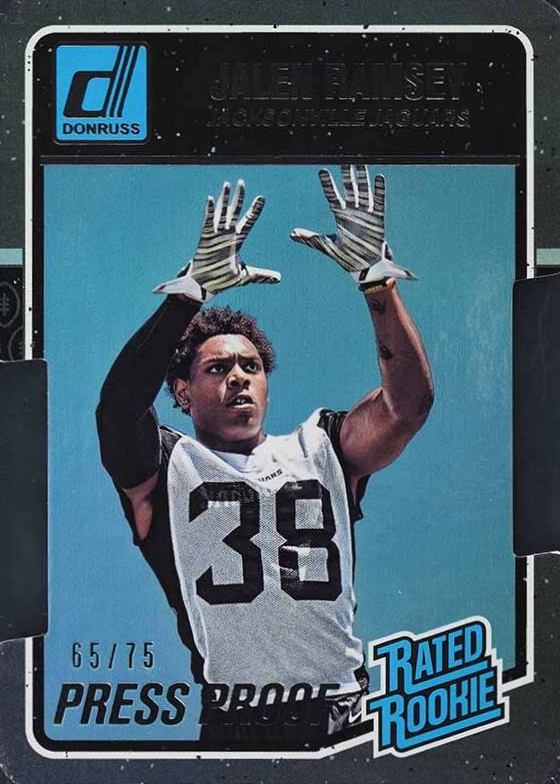 2016 Panini Donruss Jalen Ramsey #371 Football Card