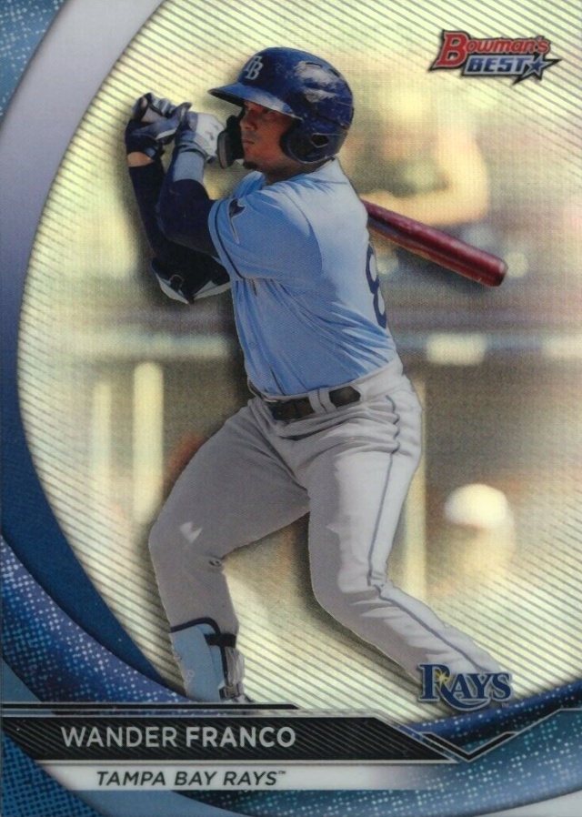 2020 Bowman's Best Top Prospects Wander Franco #TP1 Baseball Card