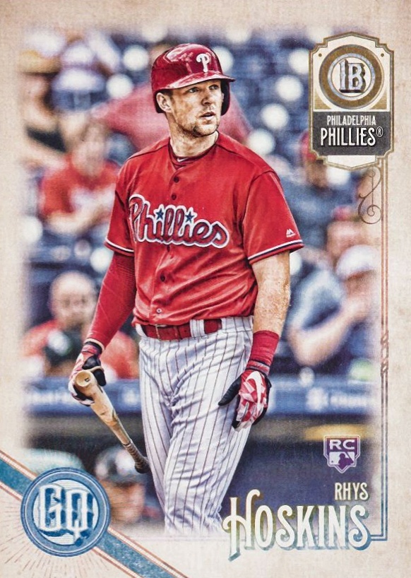 2018 Topps Gypsy Queen Rhys Hoskins #199 Baseball Card