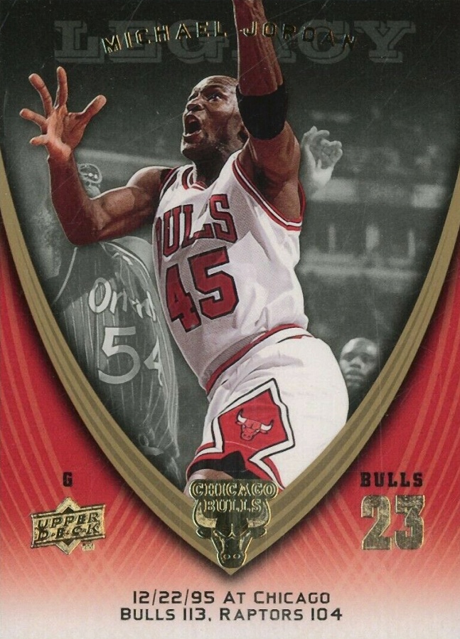 2008 Upper Deck Jordan Legacy  Michael Jordan #708 Basketball Card