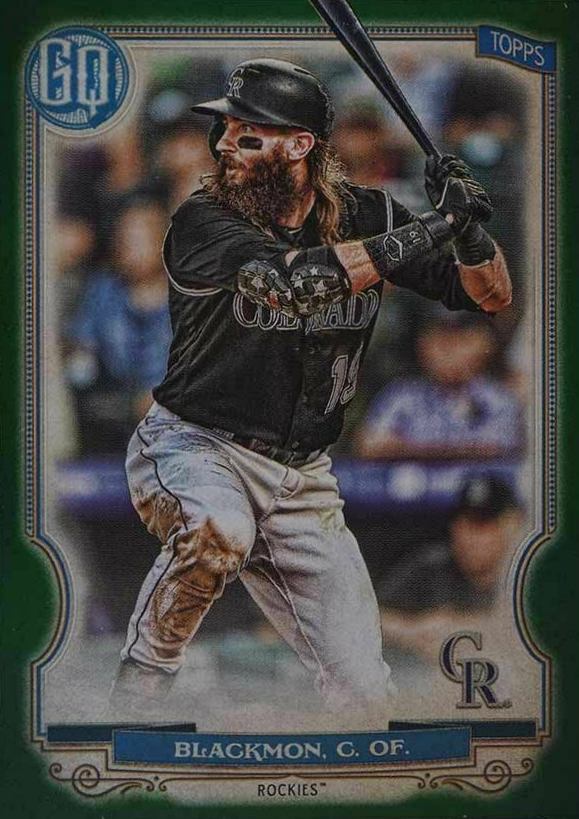 2020 Topps Gypsy Queen Charlie Blackmon #103 Baseball Card