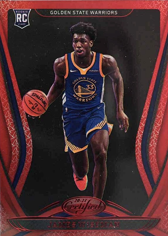 2020 Panini Certified James Wiseman #199 Basketball Card