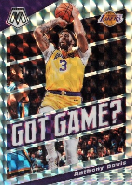 2019 Panini Mosaic Got Game Anthony Davis #6 Basketball Card