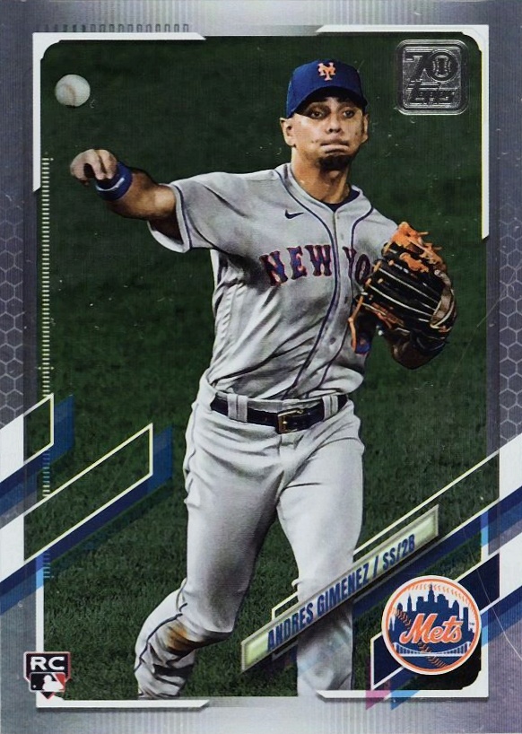 2021 Topps Andres Gimenez #53 Baseball Card