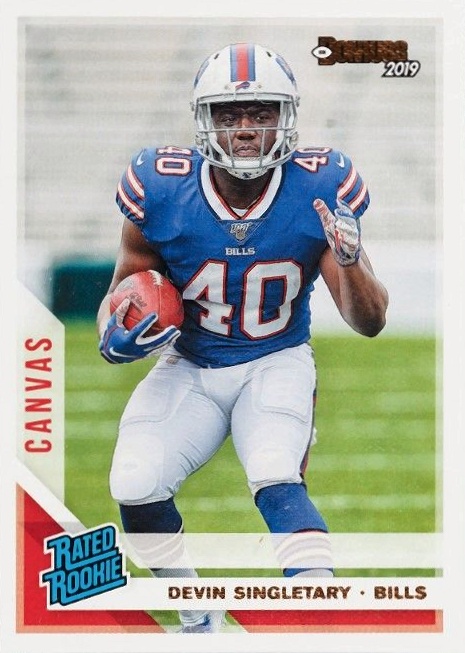 2019 Panini Donruss Devin Singletary #328 Football Card