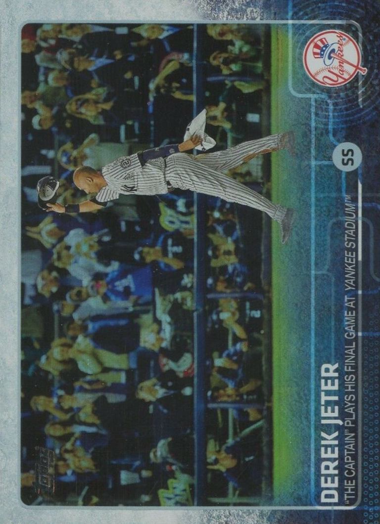 2015 Topps Derek Jeter #319 Baseball Card