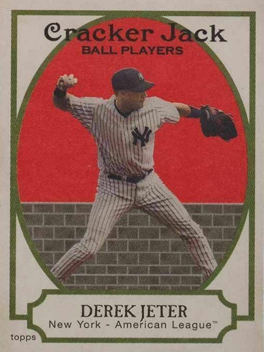 2005 Topps Cracker Jack Derek Jeter #175 Baseball Card