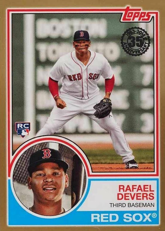 2018 Topps Update 1983 Topps Baseball Rafael Devers #83-47 Baseball Card