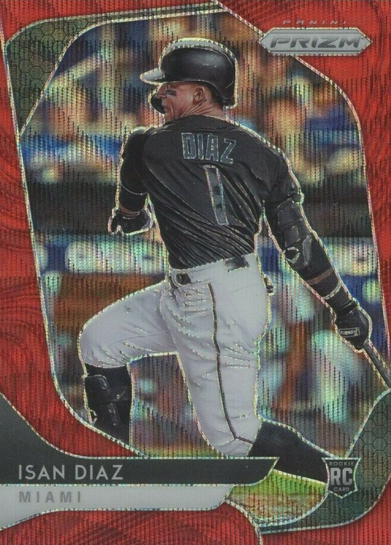 2020 Panini Prizm Isan Diaz #25 Baseball Card