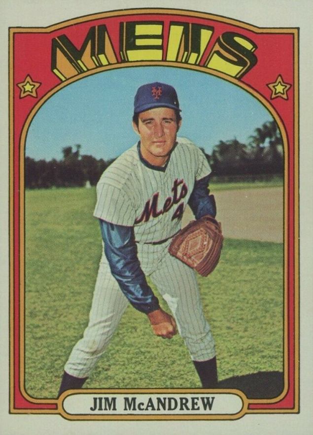 1972 Topps Jim McAndrew #781 Baseball Card