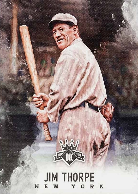 2017 Panini Diamond Kings Jim Thorpe #16 Baseball Card