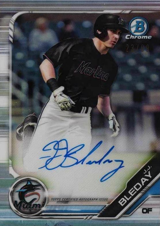 2019 Bowman Draft J.J. Bleday #BDC150 Baseball Card