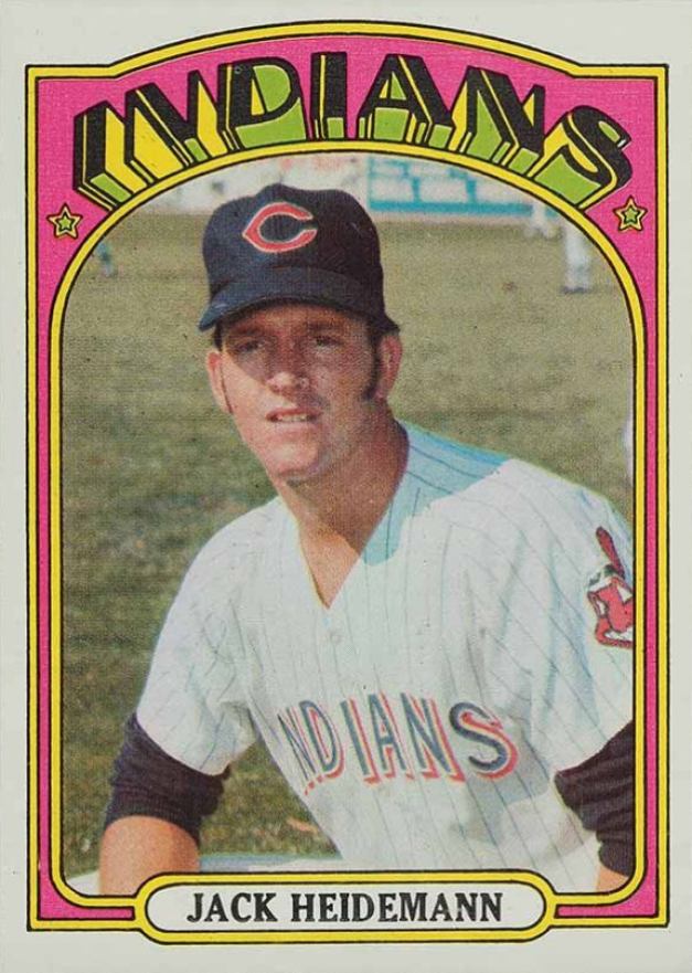 1972 Topps Jack Heidemann #374 Baseball Card